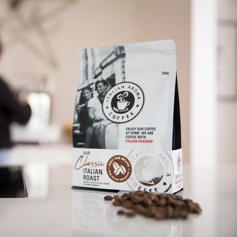 Italian aroma coffee
